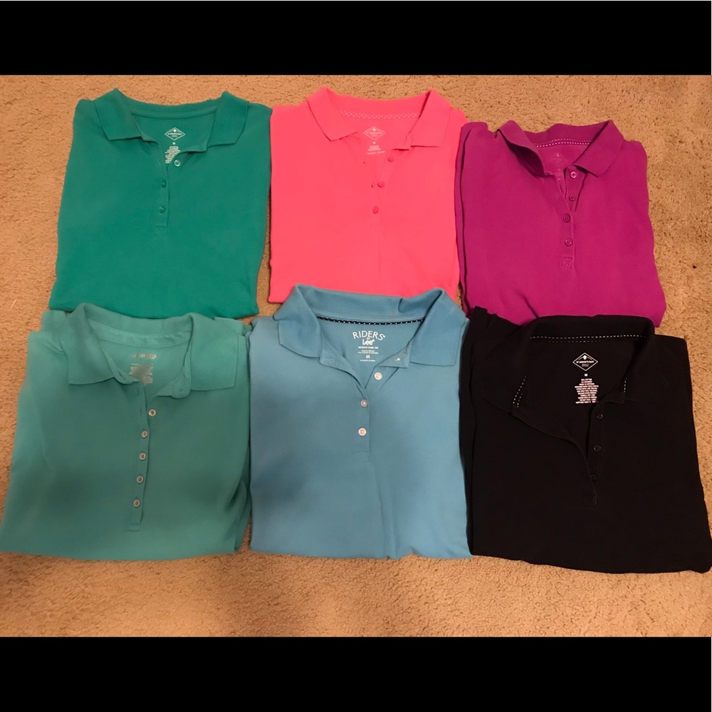 Womens polo shirts medium